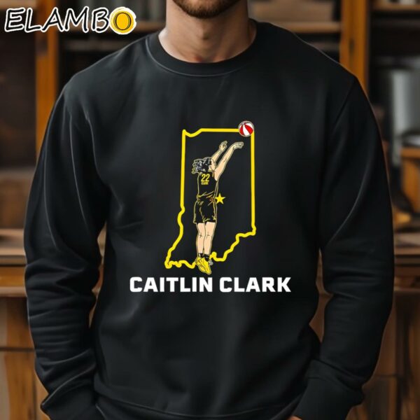 Caitlin Clark State Star Indiana Basketball Shirt Sweatshirt 11