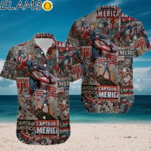 Captain America Aloha Summer Hawaiian Shirt Aloha Shirt Aloha Shirt