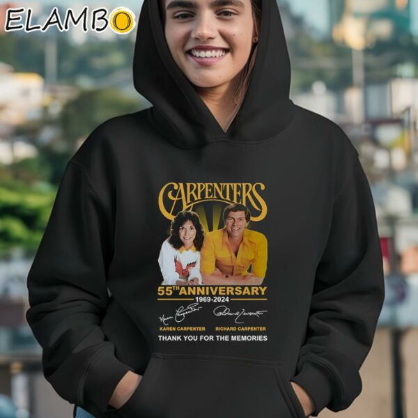 Carpenters 55th Anniversary 1969 2024 Thank You For The Memories Shirt Hoodie 12