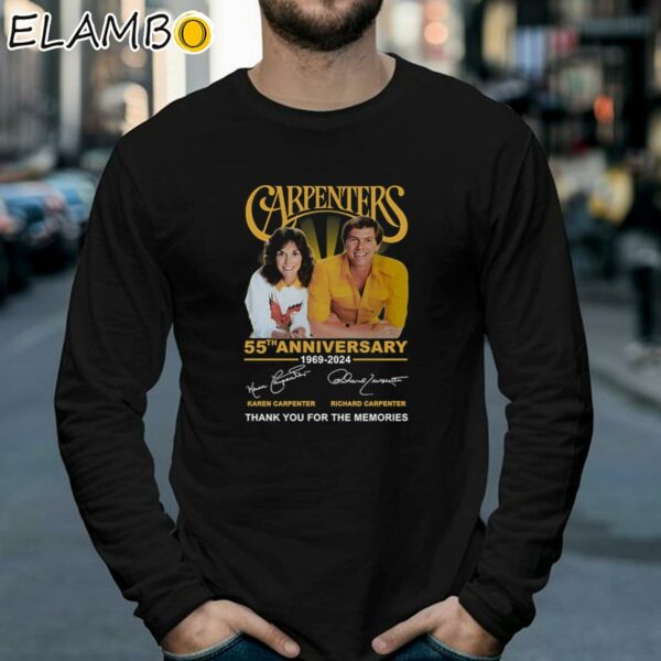 Carpenters 55th Anniversary 1969 2024 Thank You For The Memories Shirt Longsleeve 39