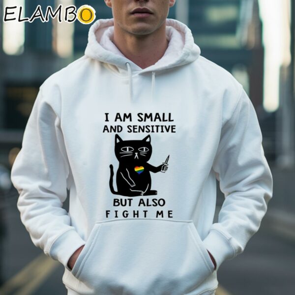 Cat I Am Small And Sensitive But Also Fight Me T shirt Hoodie 36