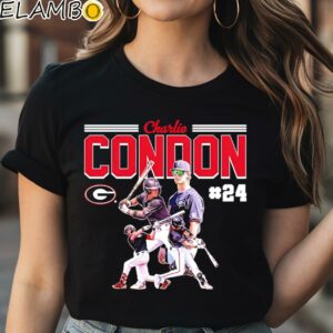 Charlie Condon Player Georgia NCAA Baseball Collage Poster Shirt Black Shirt Shirt