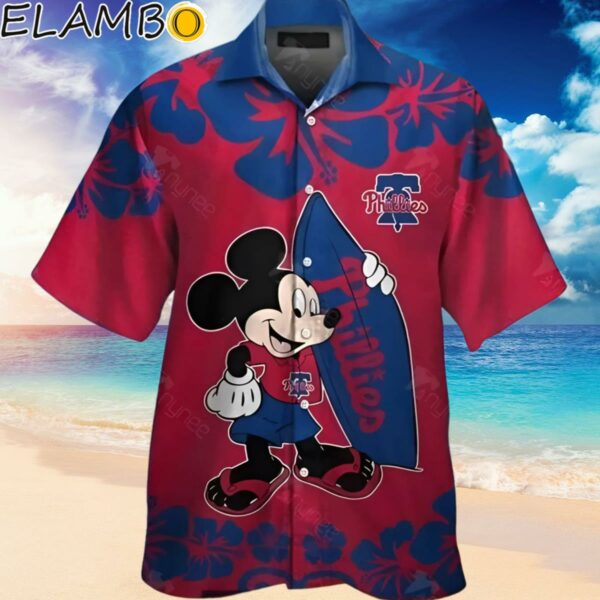 Cheap Mickey Mouse Tropical Flowers Phialadelphia Phillies Hawaiian Shirt Hawaiian Hawaiian