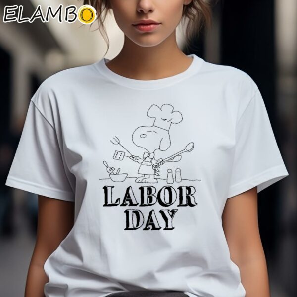 Chef Snoopy Happy Labor Day Shirt 2 Shirts 7