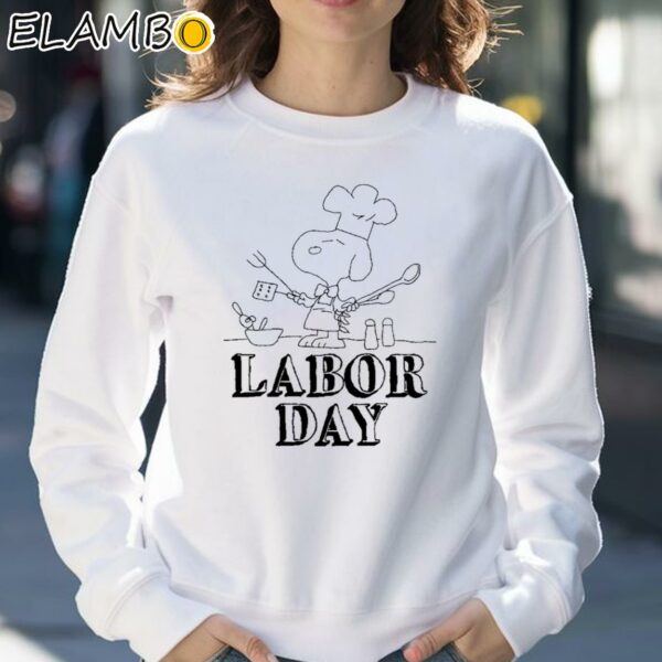 Chef Snoopy Happy Labor Day Shirt Sweatshirt 30