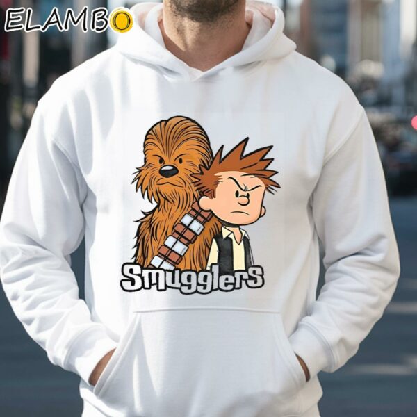 Chewbacca And Han Solo Style Of Calvin And Hobbes Smugglers Shirt Hoodie 35