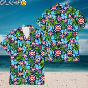 Chicago Cubs Green Leaf Pattern Tropical Hawaiian Shirt For Men And Women Aloha Shirt Aloha Shirt