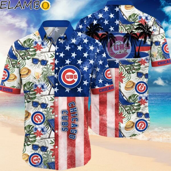 Chicago Cubs MLB Flower Funny Summer Beach Pattern Aloha Hawaiian Shirt Hawaiian Hawaiian