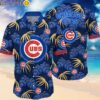 Chicago Cubs MLB Flower Hawaiian Shirt Special Gift For Fans Hawaiian Hawaiian