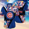 Chicago Cubs MLB Flower Hawaiian Shirt Special Gift For Mens Hawaiian Hawaiian