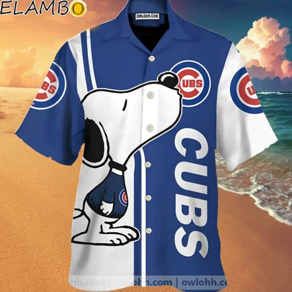 Chicago Cubs Snoopy Lover 3D Printed Hawaiian Shirt Hawaaian Shirt Hawaaian Shirt