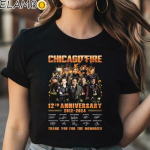 Chicago Fire 12th Anniversary 2012 2024 Thank You For The Memories T Shirt Black Shirt Shirt