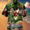 Christmas Hawaiian Shirts Santa Claus 3D Hawaii Shirt Fishing Fishman Hawaaian Shirt Hawaaian Shirt