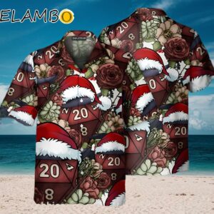 Christmas Holiday Santa Claus Diving Hawaiian Christmas Shirts Aloha Shirt Aloha Shirt