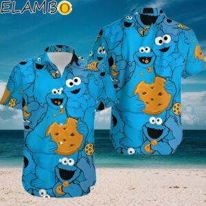 Cookie Monster Hawaiian Shirt Aloha Shirt Aloha Shirt
