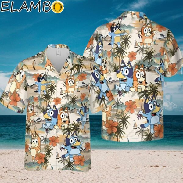 Cool Bluey Hawaiian Shirt Beach Lovers Gifts Aloha Shirt Aloha Shirt