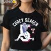 Corey Seager Texas Rangers Player Swing Shirt Black Shirt Shirt