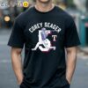 Corey Seager Texas Rangers Player Swing Shirt Black Shirts 18