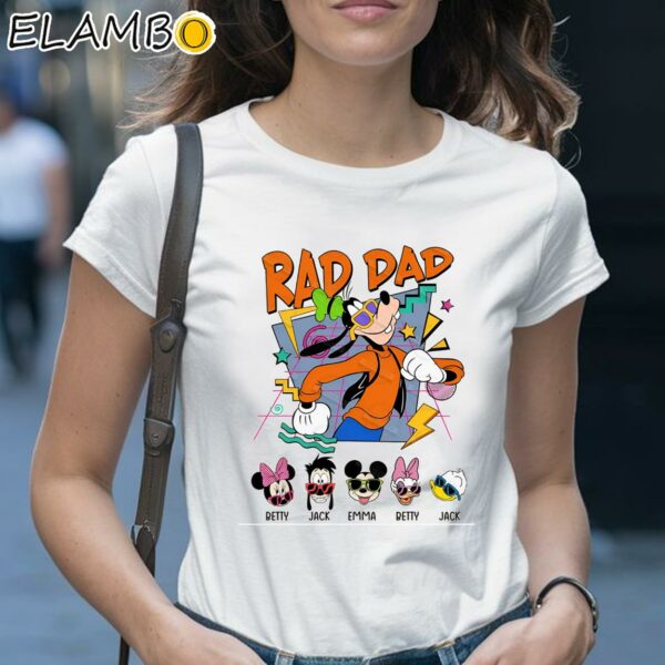 Custom Name Cartoon Goofy Rad Dad Father's Day Shirt 1 Shirt 28