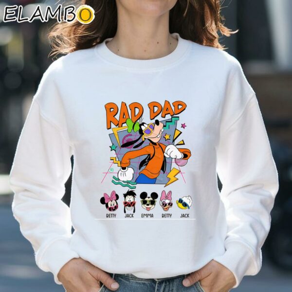 Custom Name Cartoon Goofy Rad Dad Father's Day Shirt Sweatshirt 31