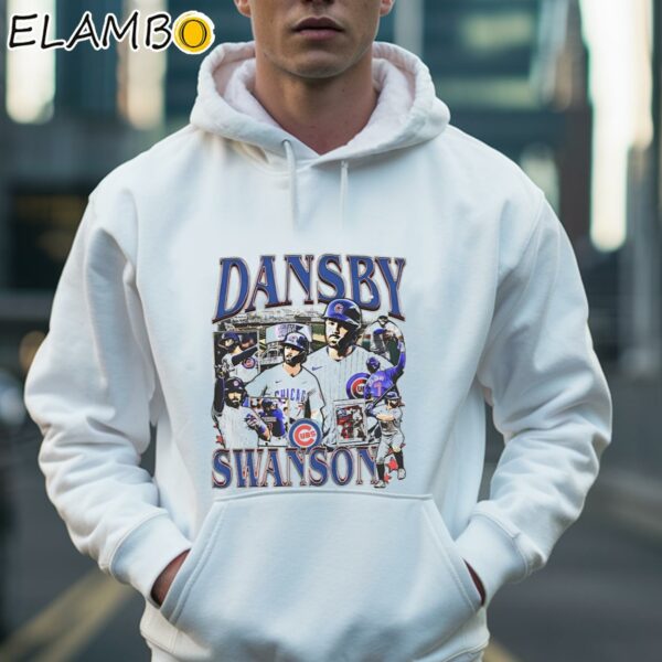 Dansby Swanson Chicago Cubs Baseball Graphic Shirt Hoodie 36
