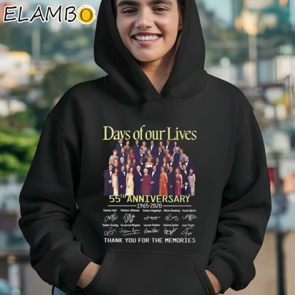 Days of Our Lives 55th Anniversary Full cast Signature Thank You for The Memories Shirt Hoodie 12