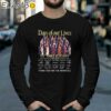 Days of Our Lives 55th Anniversary Full cast Signature Thank You for The Memories Shirt Longsleeve 39