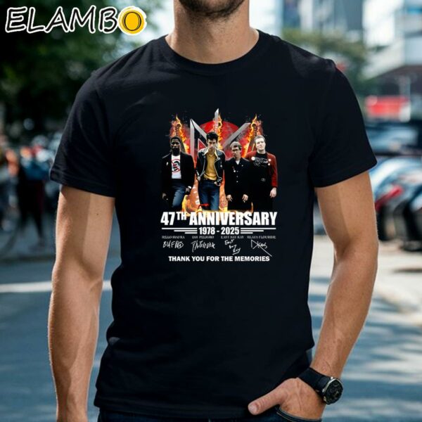 Dead Kennedys 47th Anniversary 1978 2025 Thank You For The Memories Shirt Black Shirts Shirt