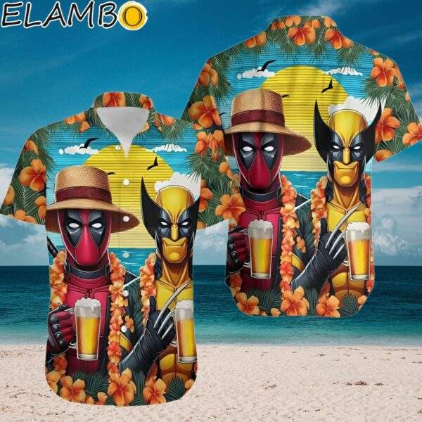 Deadpool And Wolverine Hawaiian Shirts Aloha Shirt Aloha Shirt
