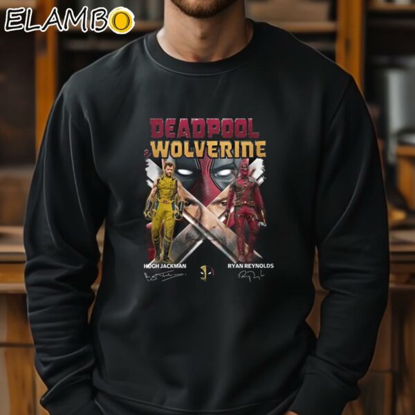 Deadpool And Wolverine Ryan Reynolds Hugh Jackman Signature Shirt Sweatshirt 11