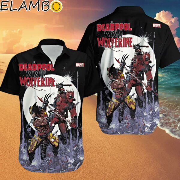 Deadpool And Wolverine World War III WWIII Hawaiian Shirt Hawaaian Shirt Hawaaian Shirt