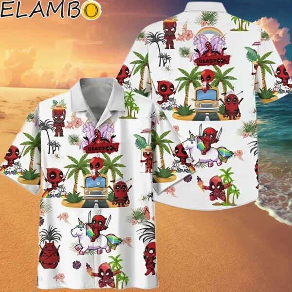 Deadpool Coconut Hawaiian Shirt Marvel Lover Gift Hawaaian Shirt Hawaaian Shirt