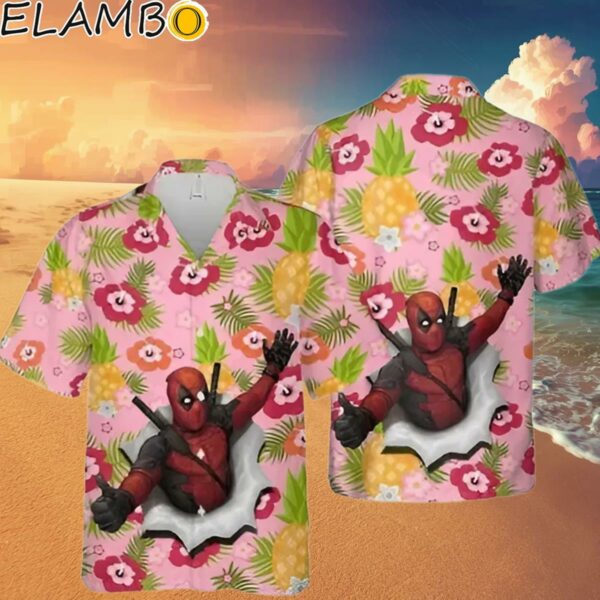 Deadpool Hawaiian Shirt Marvel Gifts Hawaaian Shirt Hawaaian Shirt