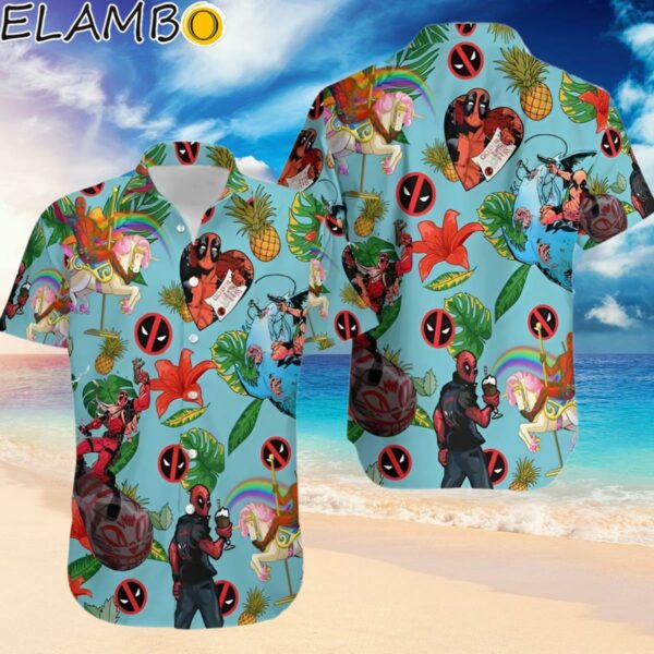 Deadpool Wade Wilson Tropical Hawaiian Shirt Hawaiian Hawaiian