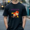 Denver Broncos Garfield Grumpy Football Player Shirt Black Shirts 18
