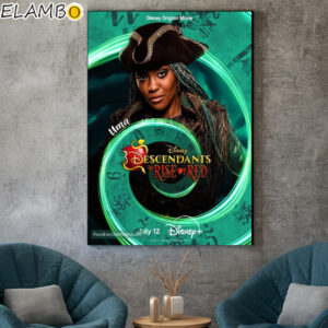 Descendants The Rise Of Red 2024 Movie Poster