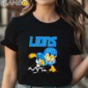 Detroit Lions Garfield Grumpy Football Player Shirt Black Shirt Shirt