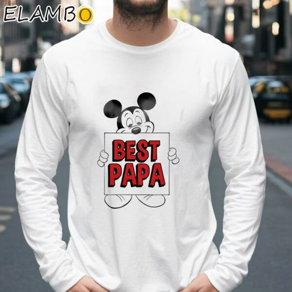 Disney Big Mickey Dad Tee Shirt Longsleeve 39