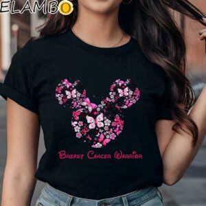 Disney Cancer Warrior Support Shirt Breast Cancer Shirts for Women Black Shirts Shirt