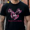 Disney Cancer Warrior Support Shirt Breast Cancer Shirts for Women Black Shirts Shirts