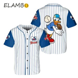 Disney Duck The Catcher Baseball Player Baseball Jersey Printed Thumb
