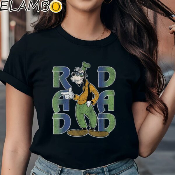 Disney Goofy Rad Dad T Shirt Black Shirts Shirt