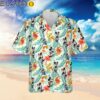 Disney Hawaiian Shirt Summer Beach Mickey Minnie Donald Duck Floral Disney Hawaiian Hawaiian