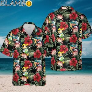 Disney Hawaiian Shirt Summer Beach Mickey Mouse Tropical Disney Black Aloha Button Up Shirt Aloha Shirt Aloha Shirt