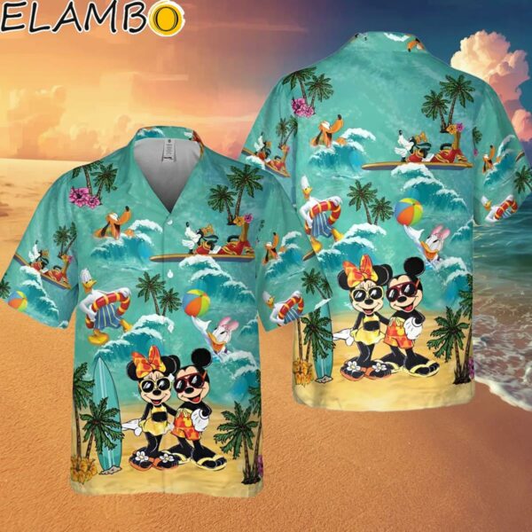 Disney Mickey And Minnie Hawaiian Shirt Disney Magical Hawaii Tee Disney World Hawaaian Shirt Hawaaian Shirt
