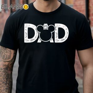Disney Mickey Mouse Dad Shirt Fathers Day Black Shirt Shirts
