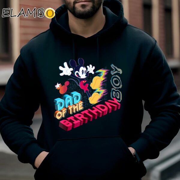 Disney Mickey Mouse Family Star Dad of the Birthday Boy Shirt Hoodie Hoodie