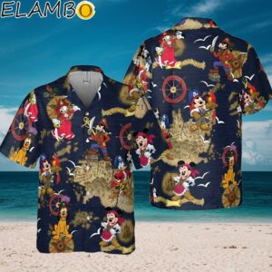 Disney Pirates of Caribbean Hawaiian Shirt Mens Disney Hawaiian Shirt Aloha Shirt Aloha Shirt