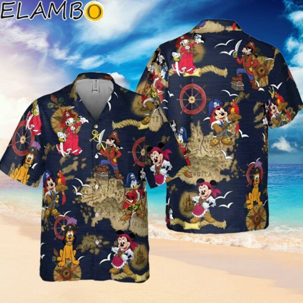 Disney Pirates of Caribbean Hawaiian Shirt Mens Disney Hawaiian Shirt Hawaiian Hawaiian