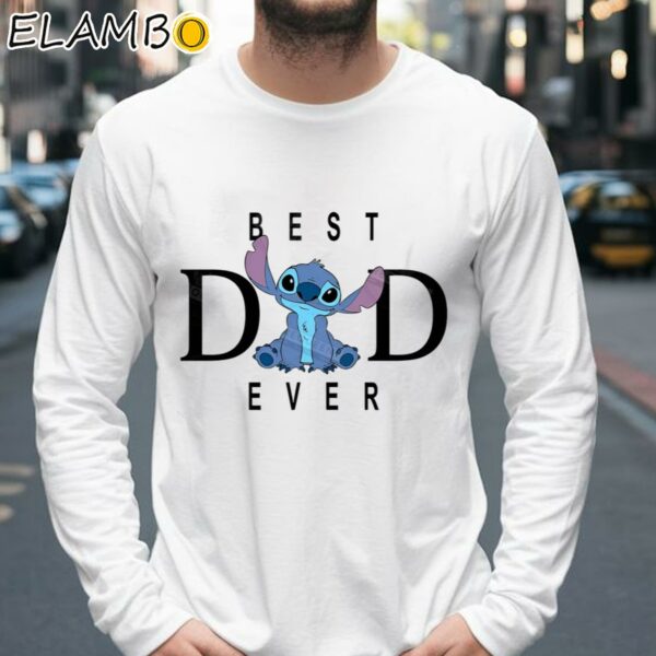 Disney Stich Best Dad Ever Shirt Gift For Dad Longsleeve 39